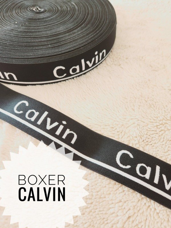 Producto - Boxer Calvin negro 35 mm. ULTIMOS 2.5 m