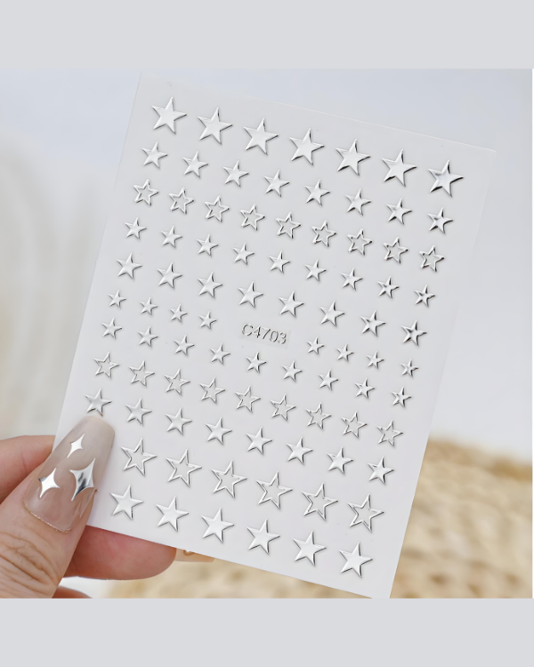 Producto - Stickers Para Uñas o Rostro (Varios Diseños)