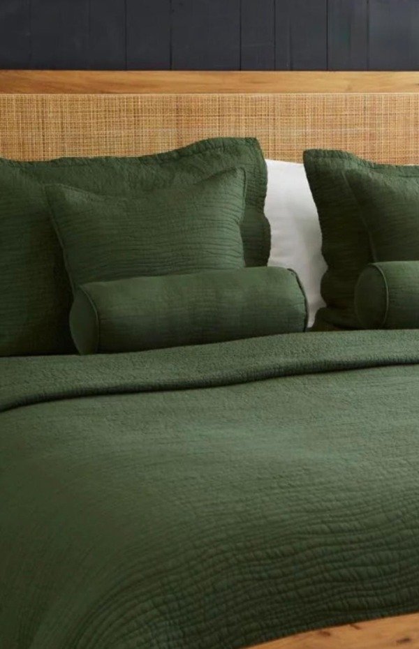 Producto - Cubre Cama Girona King Verde - 3