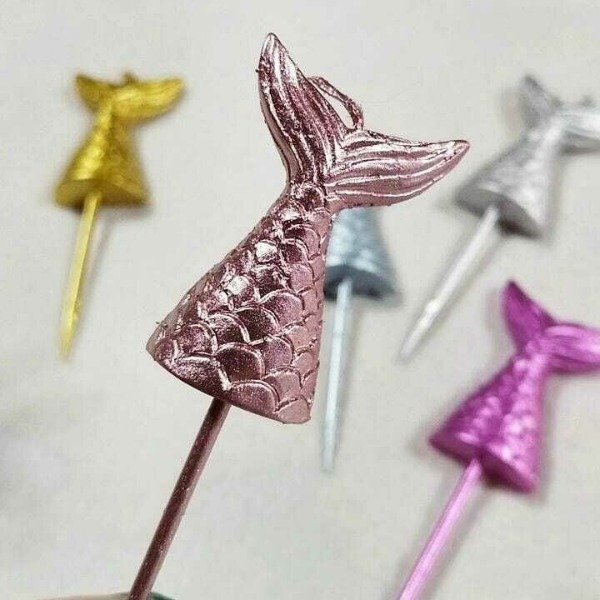 Producto - Set x4 velas "Cola de Sirena"