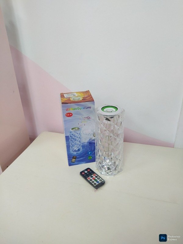 Producto - Parlante con luces de colores y control - 1