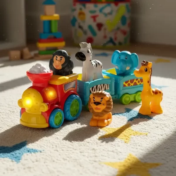 Producto - Tren con luces y animales