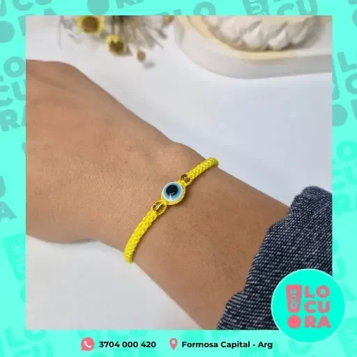Producto - Pulsera Macramé Ojo Turco