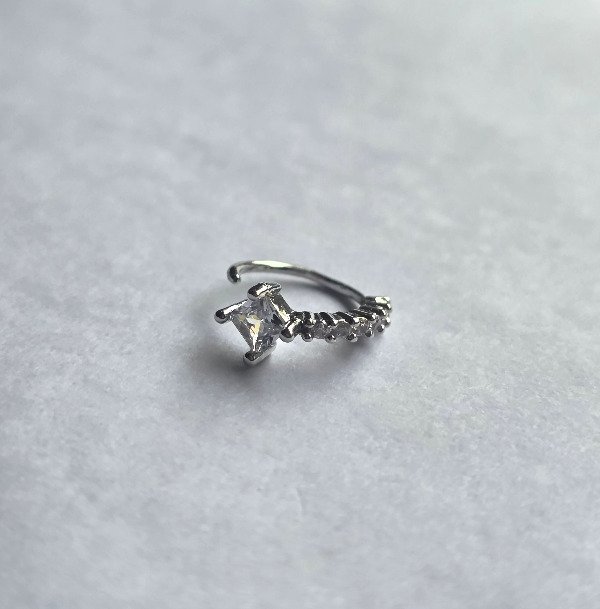 Producto - Sinfin con strass plateado