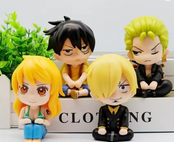 Producto - Figuras One Piece sentados (ingrese para elegir ) 10 cm