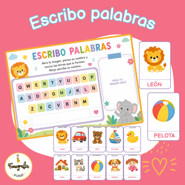 Producto - Escribo palabras