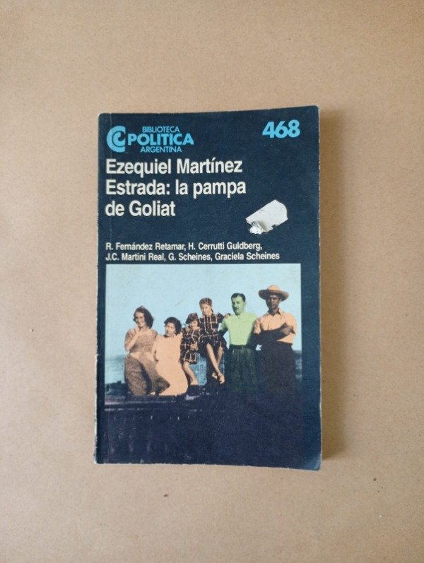 Producto - Ezequiel Martínez Estrada La pampa de Goliat - Scheines - CEAL 1994