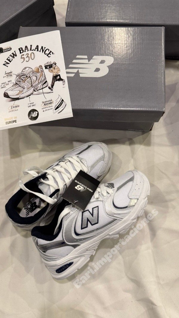 Producto - NEW BALANCE 530 BLANCO/AZUL MARINO