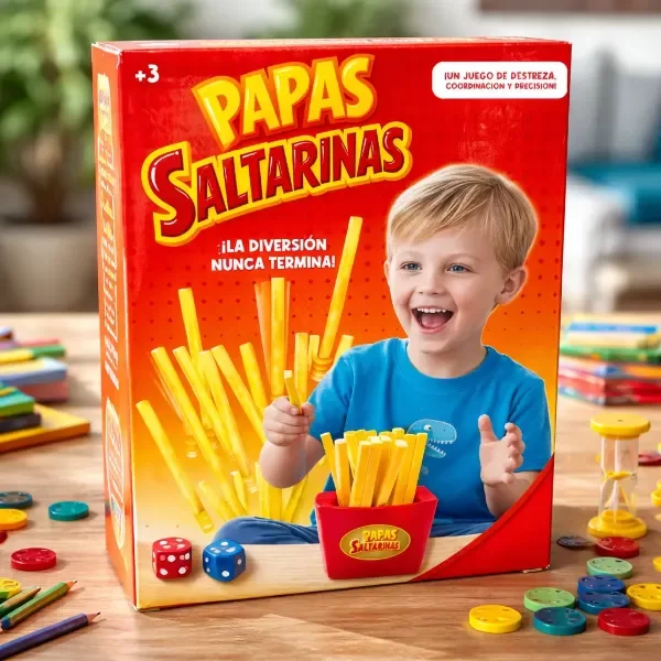 Producto - JUEGO DE MESA PAPAS FRITAS DESAFIO EQUILIBRIO Y HABILIDAD