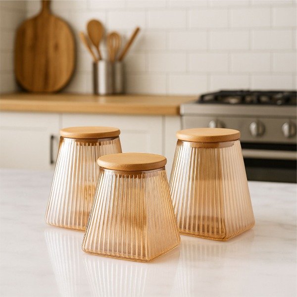Producto - Frasco piramide chico dorado!