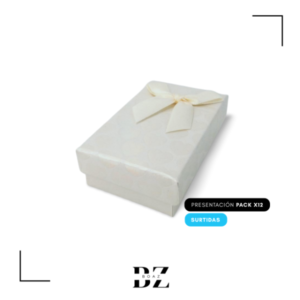 Producto - ESTUCHE REGALO X 12 PCS 5X8 CM CON MOÑO C.SURTIDO - 2033-2 - 3