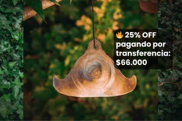 Producto - Campana Birmana Tornasol 19 cm Mediana