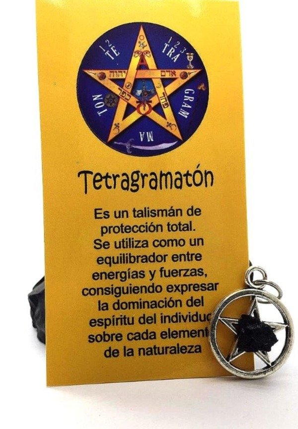 Producto - Dije Tetragramatón - 0