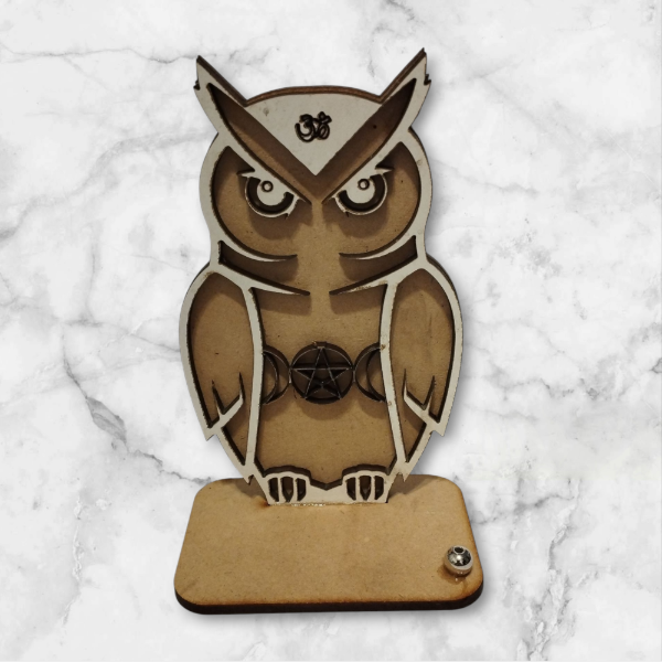 Producto - Portasahumerio Buho Doble