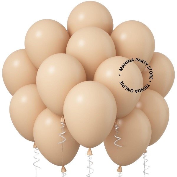 Producto - Globos de látex beige x 10