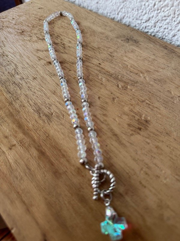 Producto - Collares Cruz Tornasolada Varios