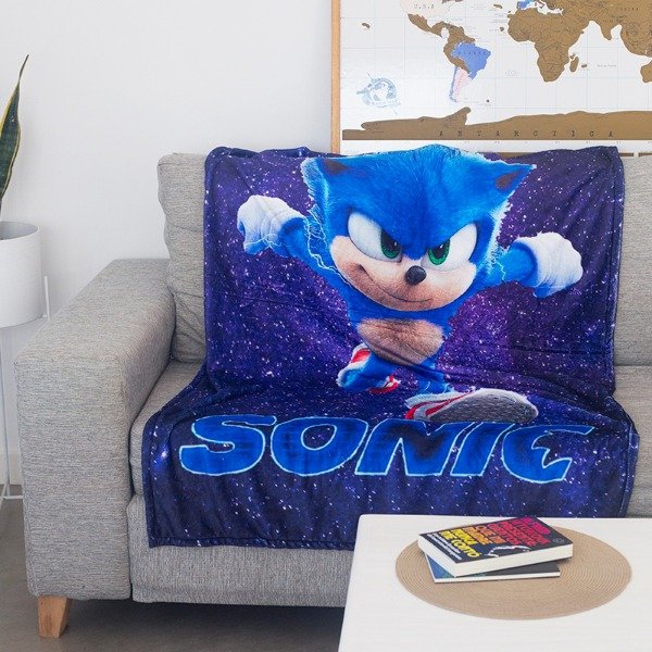 Producto - Manta peluche Sonic