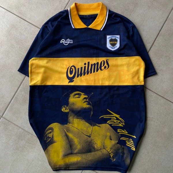 Producto - camiseta de boca olan quilmes 96'