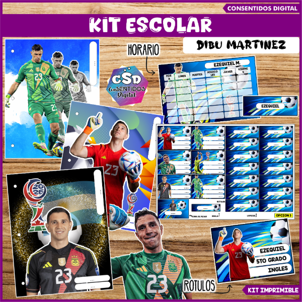 Producto - KIT ESCOLAR DIBU MARTINEZ