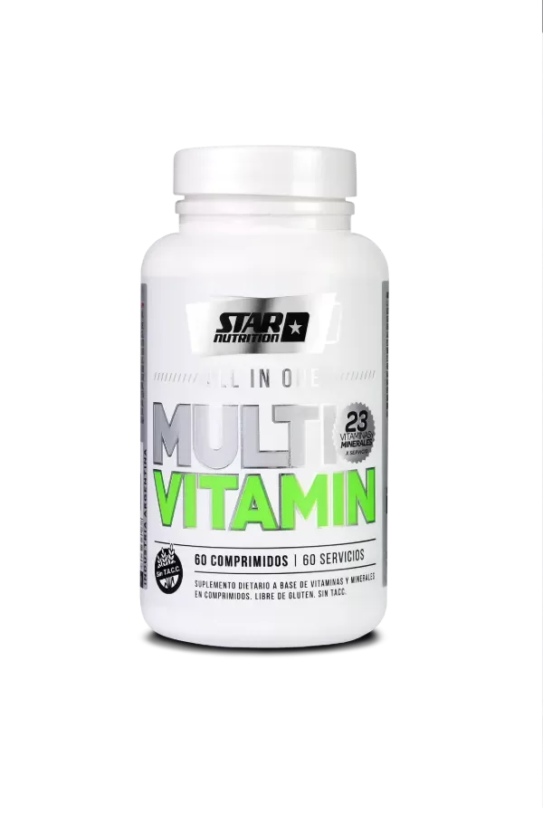 Producto - All in One Multivitamin - 60 Cápsulas - Star Nutrition