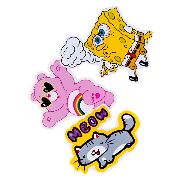 Producto - Pack de stickers a prueba de agua chicos
