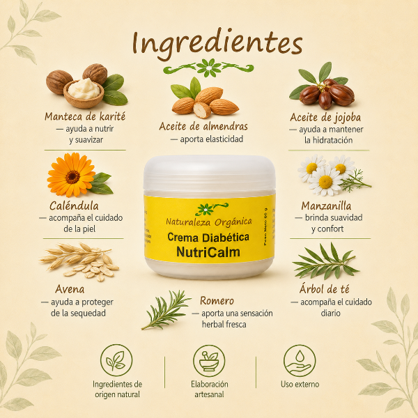 Producto - Crema NutriCalm - Hidratación Natural para Piel Seca y Sensible - 2
