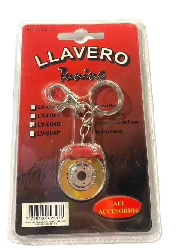 Producto - Llavero disco de freno IAEL