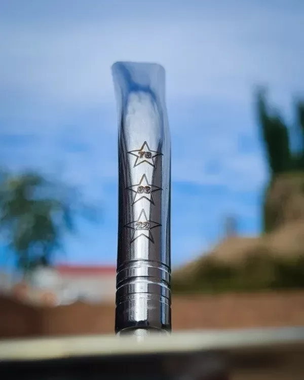 Producto - Bombilla Pico de Loro Reforzada "3 Estrellas" Acero Inoxidable