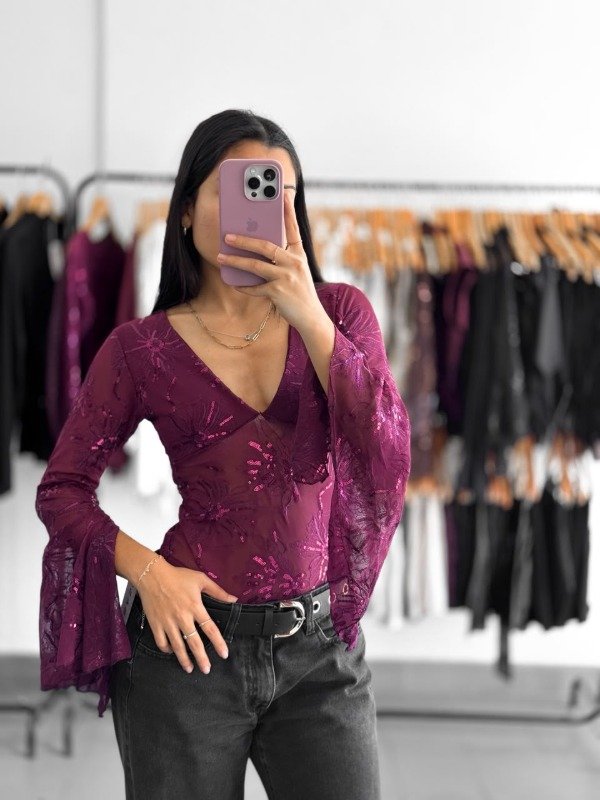 Producto - Body Cali bordo