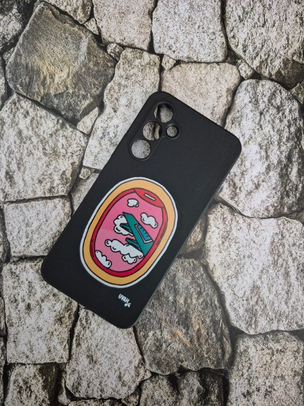 Producto - Funda silicone case diseño Samsung A54 avión