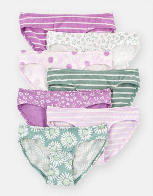 Producto - Pack de bombachas CARTERS x7 talle 2-3 años