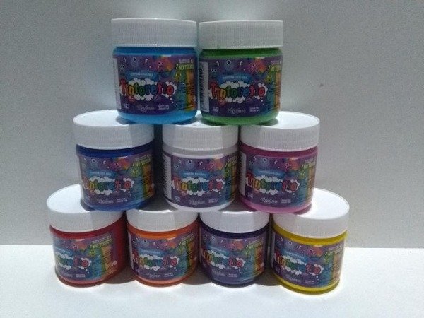 Producto - TEMPERA EN POTE 250GR TINTORETTO COLORES SURTIDOS