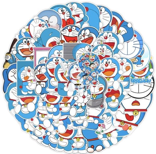 Producto - Pack de stickers DORAEMON