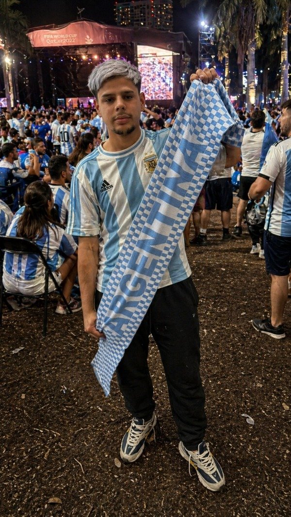Producto - Bufanda Mundial Argentina Doble Faz - Calidad Premium - ARG 1123-04