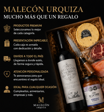 Producto - Caja de Regalo Gran Enemigo 750ml + Picada Y Cuchillo Acero - 3