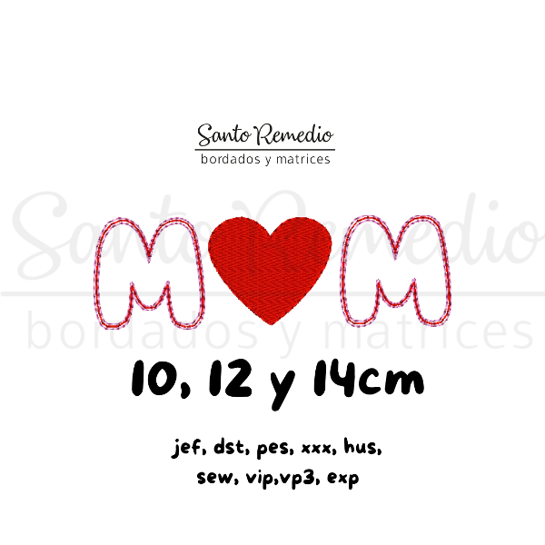 Producto - Mom corazón día de la madre mamá GRATIS