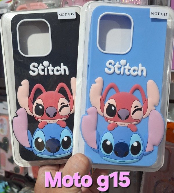 Producto - Fundas silicona Stitch. Moto g15
