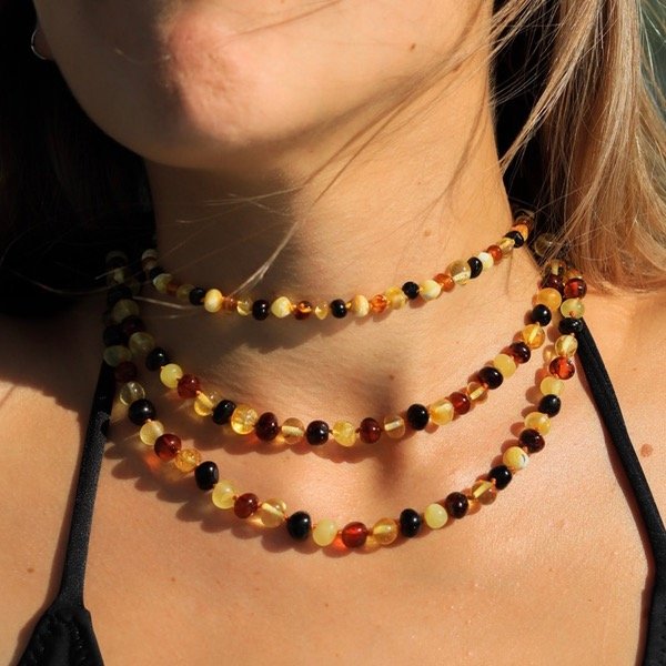 Producto - COLLAR ÁMBAR MULTICOLOR