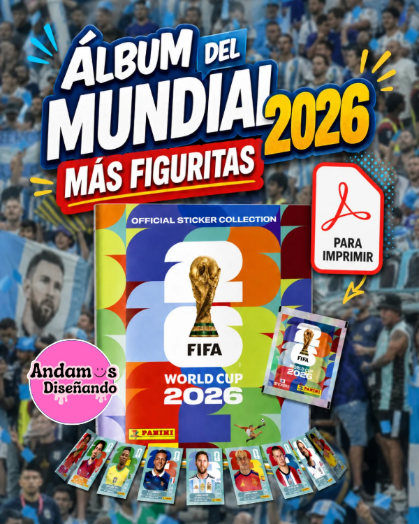 Producto - ÁLBUM DEL MUNDIAL 2026 más FIGURITAS