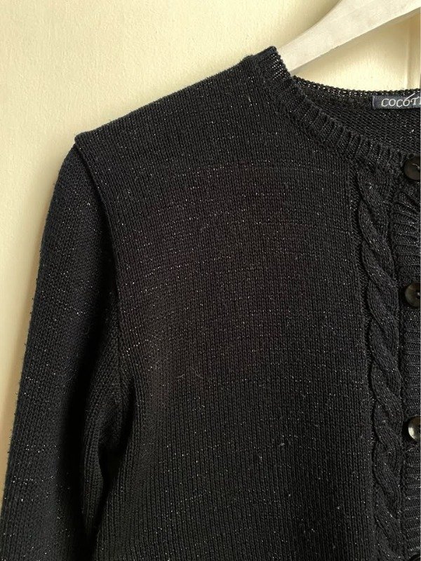 Producto - Cardigan negro con lurex