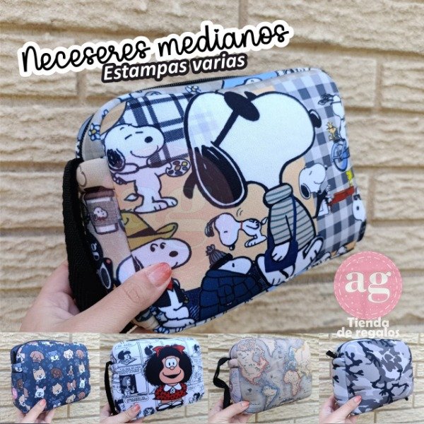 Producto - Neceseres estampas varias