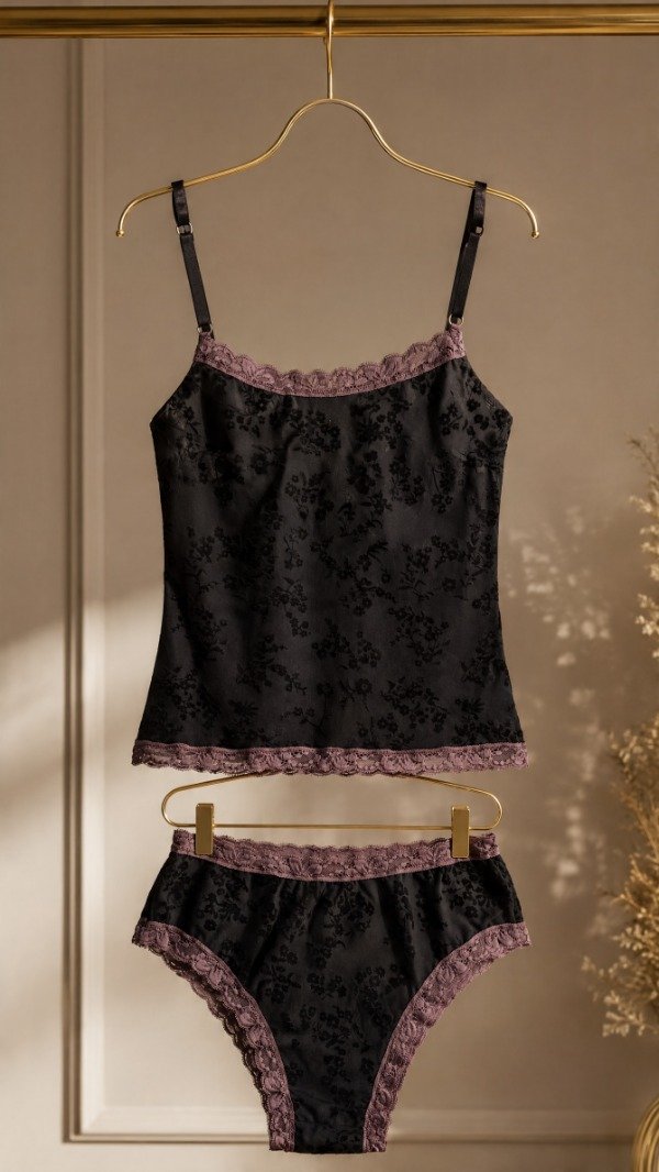 Producto - Conjunto de Micro tul Chocolate