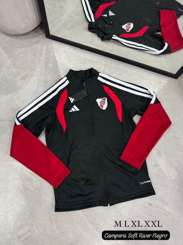 Producto - CAMPERA SOFT RIVER NEGRO 1/4 - 1