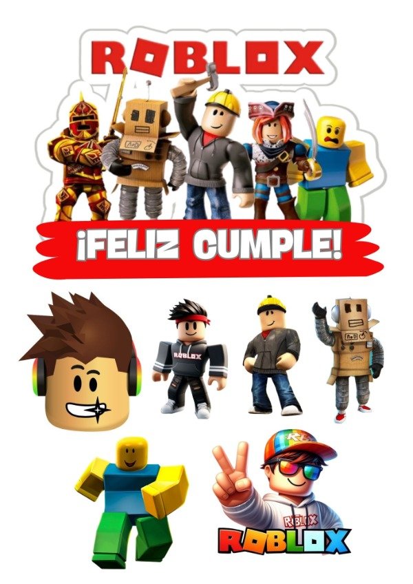 Producto - Roblox - Toppers