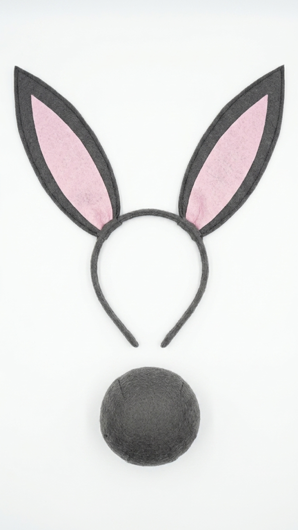 Producto - Disfraz de conejo gris - 0