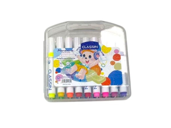 Producto - MARCADORES CON CAJA X18 281-18