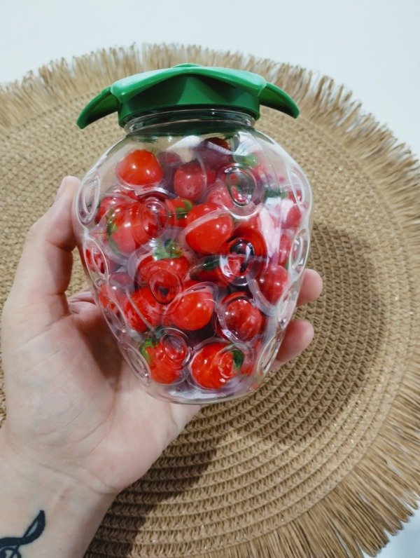 Producto - Mini gomitas en cápsulas frutilla, por 60 unidades