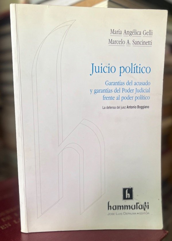 Producto - Juicio político.