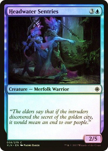 Producto - Headwater Sentries Foil  Ixalan