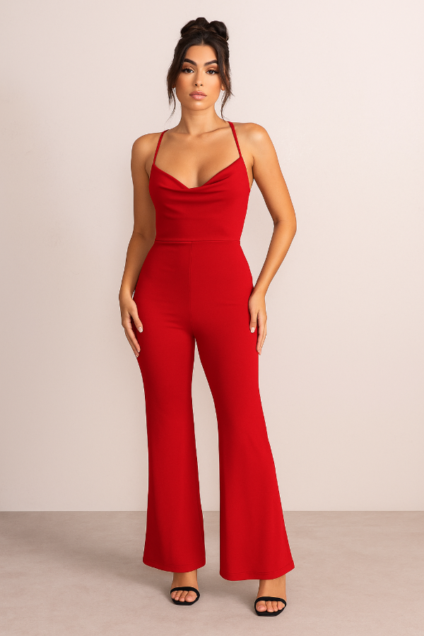 Producto - Jumpsuit Clara Rojo